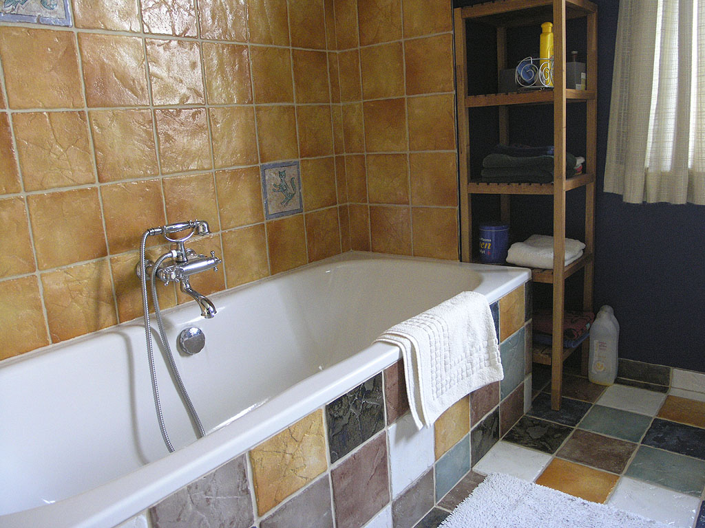 Badkamer bij tweepersoonskamer